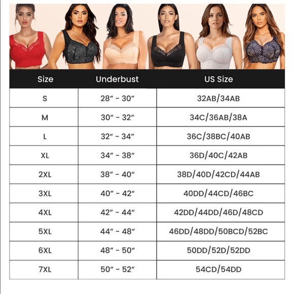 ExSecret - Ultimate Lift Full-Figure Seamless Lace Cut-Out Bra - Picture 6 of 6